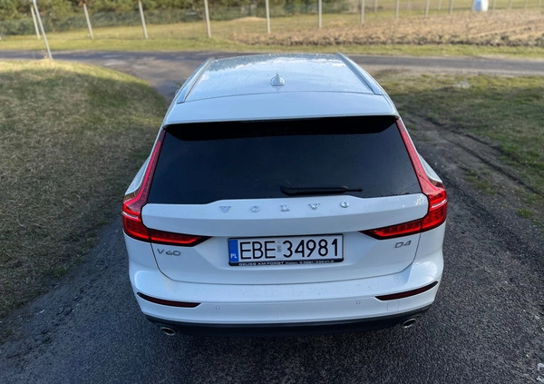 Volvo V60 cena 59655 przebieg: 265000, rok produkcji 2018 z Prabuty małe 172